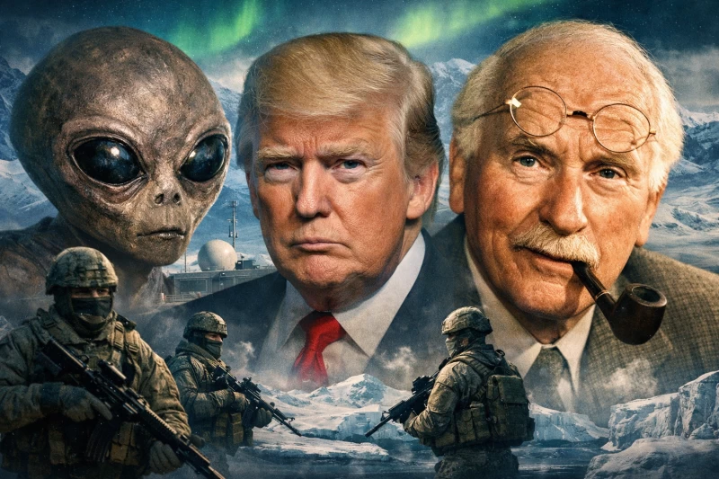 Área 51: Groenlândia e Trump: Projeto MK-Ultra | Inconsciente Coletivo de Jung
